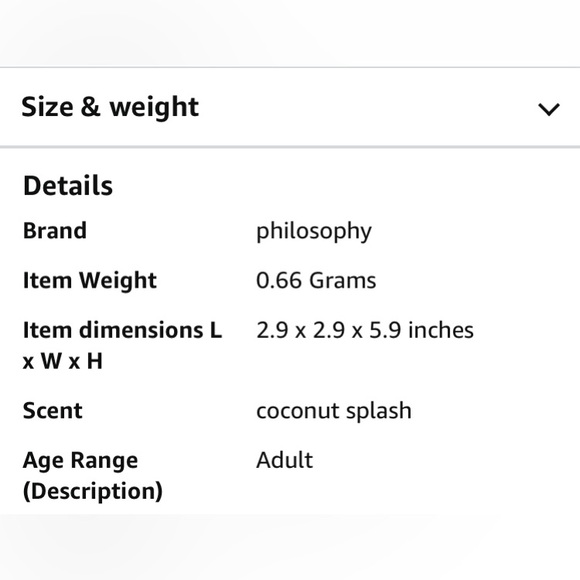 NEW Philosophy Coconut Splash shampoo, shower gel & bubble bath 16 oz - Picture 5 of 6